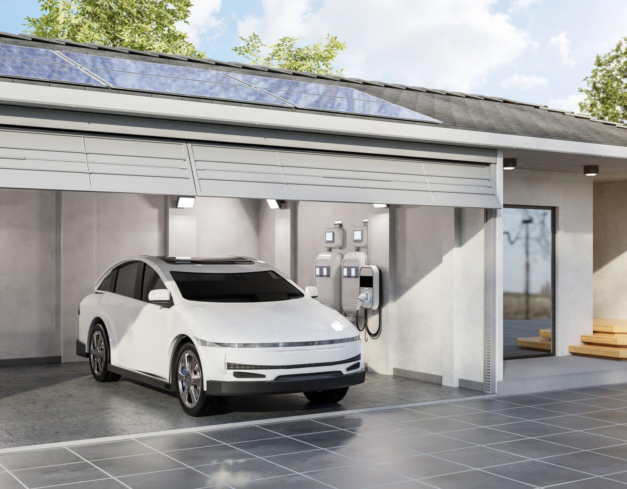 Installation panneaux solaires garage 3 -