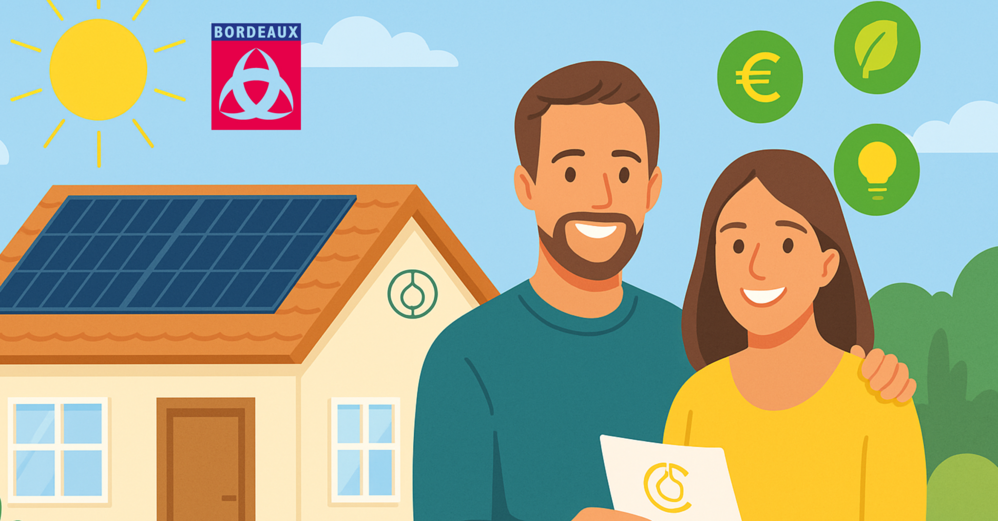 Installer des panneaux solaires à Bordeaux.